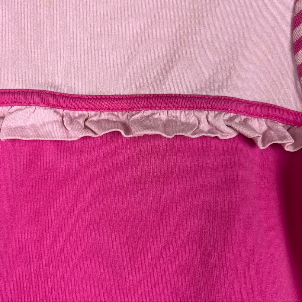 Hanna Andersson long sleeve pink dress with owl appliqué size 90 US 3 - Picture 4 of 16